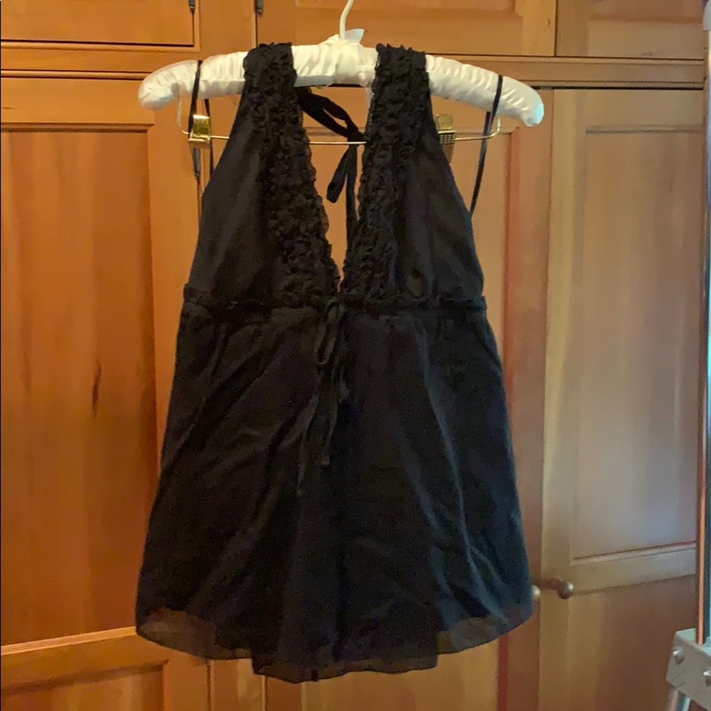 J Crew black Halter Top